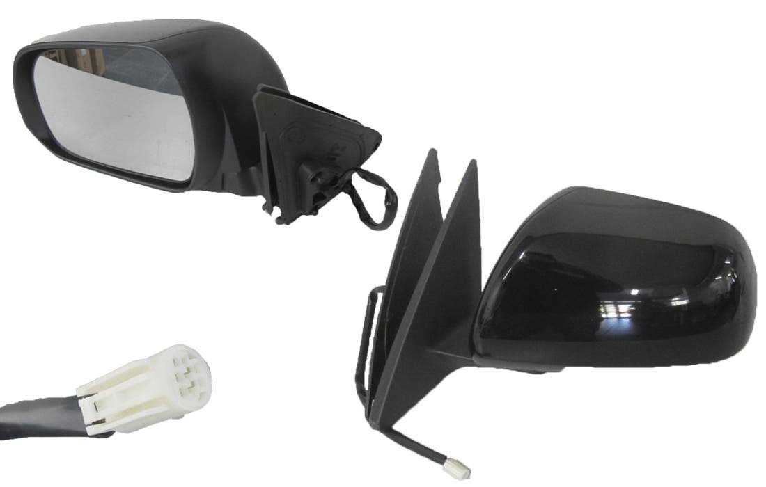 Door Mirror (LHS, Black Electric) Toyota Kluger GSU40/GSU45 2007 - 2013 TYKG-DOM-03L - Sterling