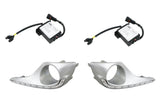Front Fog Light Kit (with LED & Wiring Set) Toyota Kluger GSU40/GSU45 2010 - 2013 TYKG-FLC-12N - Sterling