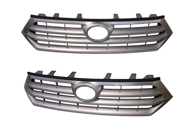 Front Grille (Silver/Black) Toyota Kluger GSU40/GSU45 2010 - 2013 TYKG-GRI-46F - Sterling