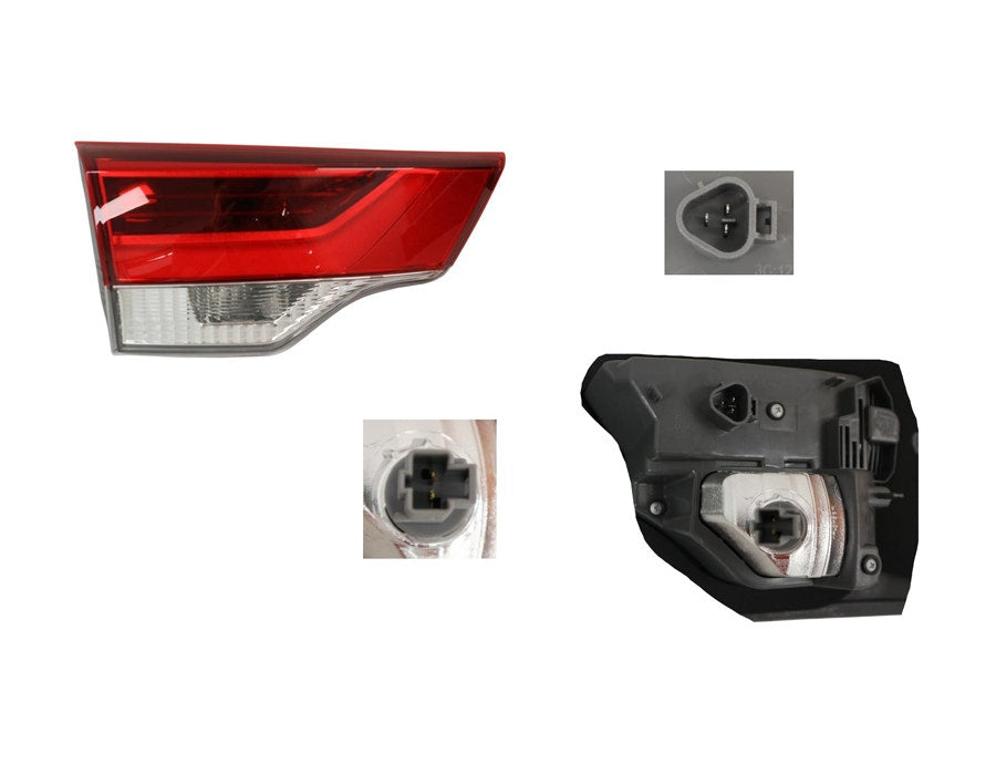 Tail Light (Inner, LHS) Toyota Kluger GSU50/GSU55 Series 2 2016 - 2019 TYKG-TAL-12L - Sterling