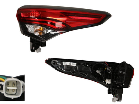 Outer Tail Light (LHS, Non-LED) Toyota Kluger GSU70/GSU75 2021 - Onwards TYKG-TAL-16L - Sterling Parts