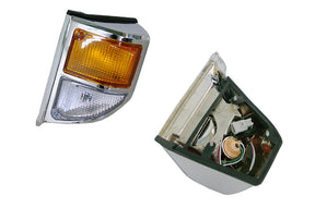 Corner Lamp (LHS, Chrome) Toyota LandCruiser 70 Series 1999 - 2007 TYLA - COL - 47L - Sterling Parts - Indicators & Side Markers - Sterling Parts