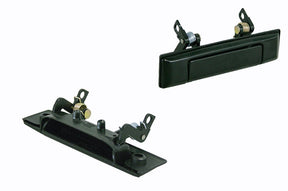 Front Outer Door Handle (RHS, Black) Toyota LandCruiser FJ70 1985 - 2020 TYLA-DOH-05R - Sterling