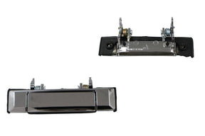 Front Outer Door Handle (LHS, Chrome) Toyota LandCruiser 70 Series 1985 - 2020 TYLA - DOH - 06L - Sterling Parts - Door Handles - Sterling Parts