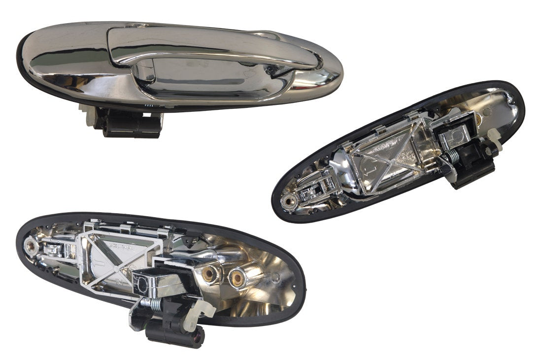 Rear Outer Door Handle (LHS, Chrome) Toyota LandCruiser 100 Series 1998 - 2007 TYLA-DOH-12L - Sterling