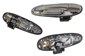 Rear Outer Door Handle (RHS, Chrome) Toyota LandCruiser 100 Series 1998 - 2007 TYLA-DOH-12R - Sterling