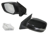 Door Mirror (LHS, Electric, Black, LED Indicator, 7 Pin) Toyota LandCruiser 200 Series 2007 - 2021 TYLA-DOM-71L - Sterling