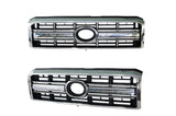 Grille (Chrome/Black) Toyota LandCruiser VDJ70 Series 2007 - 2023 TYLA-GRI-56F - Sterling