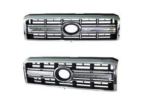 Grille (Chrome/Black) Toyota LandCruiser VDJ70 Series 2007 - 2023 TYLA-GRI-56F - Sterling