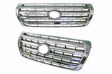 Front Grille (Chrome/Black) Toyota LandCruiser 200 Series 2007 - 2011 TYLA-GRI-70F - Sterling
