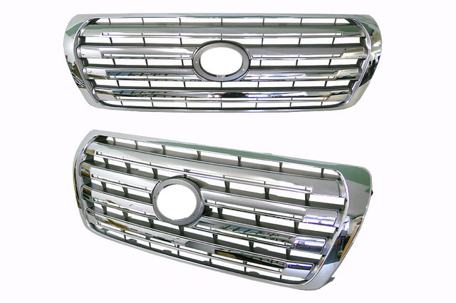 Front Grille (Chrome/Black) Toyota LandCruiser 200 Series 2007 - 2011 TYLA-GRI-70F - Sterling
