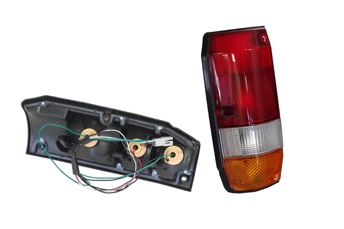 Tail Light (LHS, Red/Clear/Amber) Toyota LandCruiser VDJ70 Series 2007 - 2023 TYLA-TAL-34L - Sterling
