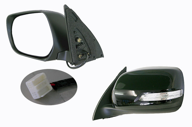 Door Mirror (LHS, Electric, 5 Pin) Toyota Prado J150 2009 - 2013 TYPD - DOM - 09L - Sterling Parts - Exterior Mirrors - Sterling Parts