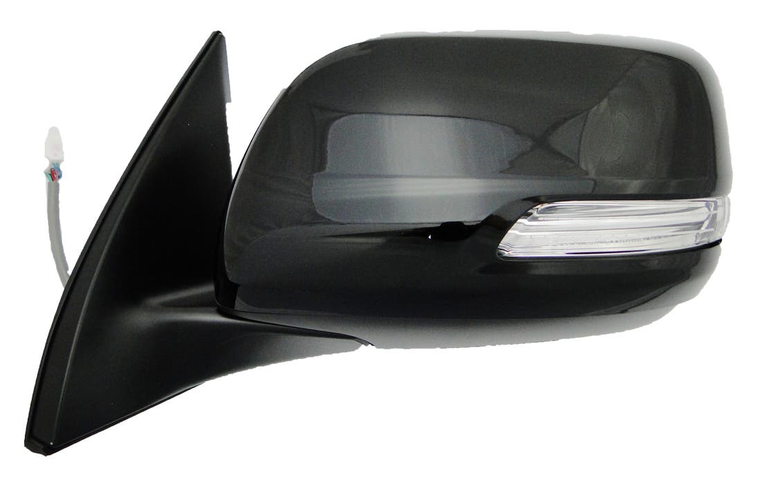 Front Door Mirror (LHS, Electric, with Folding, 7 Pin) Toyota Prado J150 2009 - 2013 TYPD - DOM - 10L - Sterling Parts - Exterior Mirrors - Sterling Parts