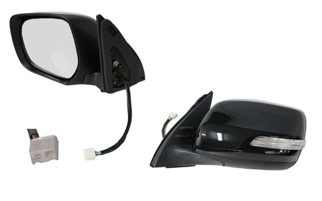 Front Door Mirror (LHS, Electric, with Blinker, 5 Pin) Toyota Prado J150 2013 - 2023 TYPD - DOM - 12L - Sterling Parts - Exterior Mirrors - Sterling Parts
