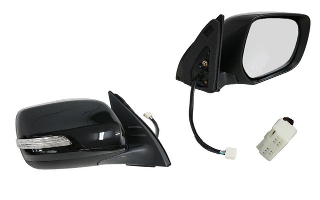 Door Mirror (RHS, Electric, Heated, Folding, 9 Pin) Toyota Prado J150 2013 - 2023 TYPD - DOM - 13R - Sterling Parts - Exterior Mirrors - Sterling Parts