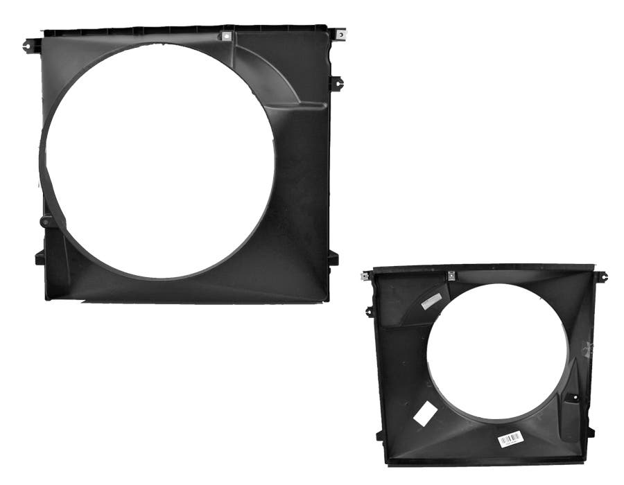 Radiator Fan Shroud (3RZ-FE, 2.7L Petrol) Toyota Prado RZJ120 2003 - 2009 TYPD-FNS-09F - Sterling