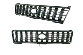 Front Grille (Black, Vertical Style) Toyota Prado RZJ95 1996 - 1999 TYPD - GRI - 07F - Sterling Parts - Grilles & Bumper Parts - Sterling Parts