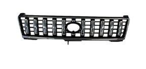 Front Grille (Chrome/Black, Vertical) Toyota Prado RZJ95 1996 - 1999 TYPD - GRI - 08F - Sterling Parts - Grilles & Bumper Parts - Sterling Parts