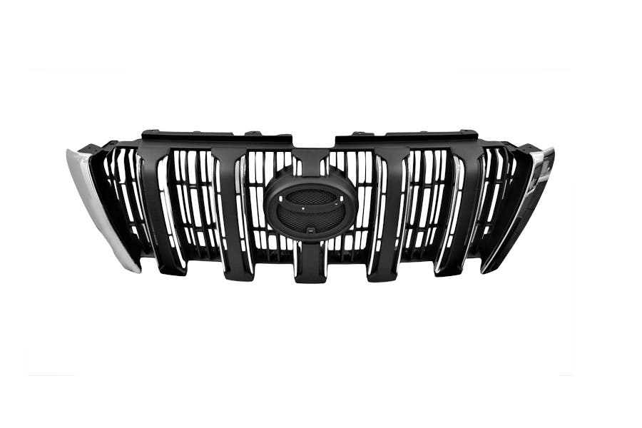 Front Grille (Chrome/Black) Toyota Prado J150 Series 2 2013 - 2017 TYPD - GRI - 14F - Sterling Parts - Grilles & Bumper Parts - Sterling Parts