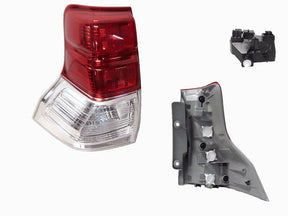 Tail Light (LHS, Red/Clear Lens) Toyota Prado J150 2009 - 2013 TYPD - TAL - 11L - Sterling Parts - Tail Lights - Sterling Parts