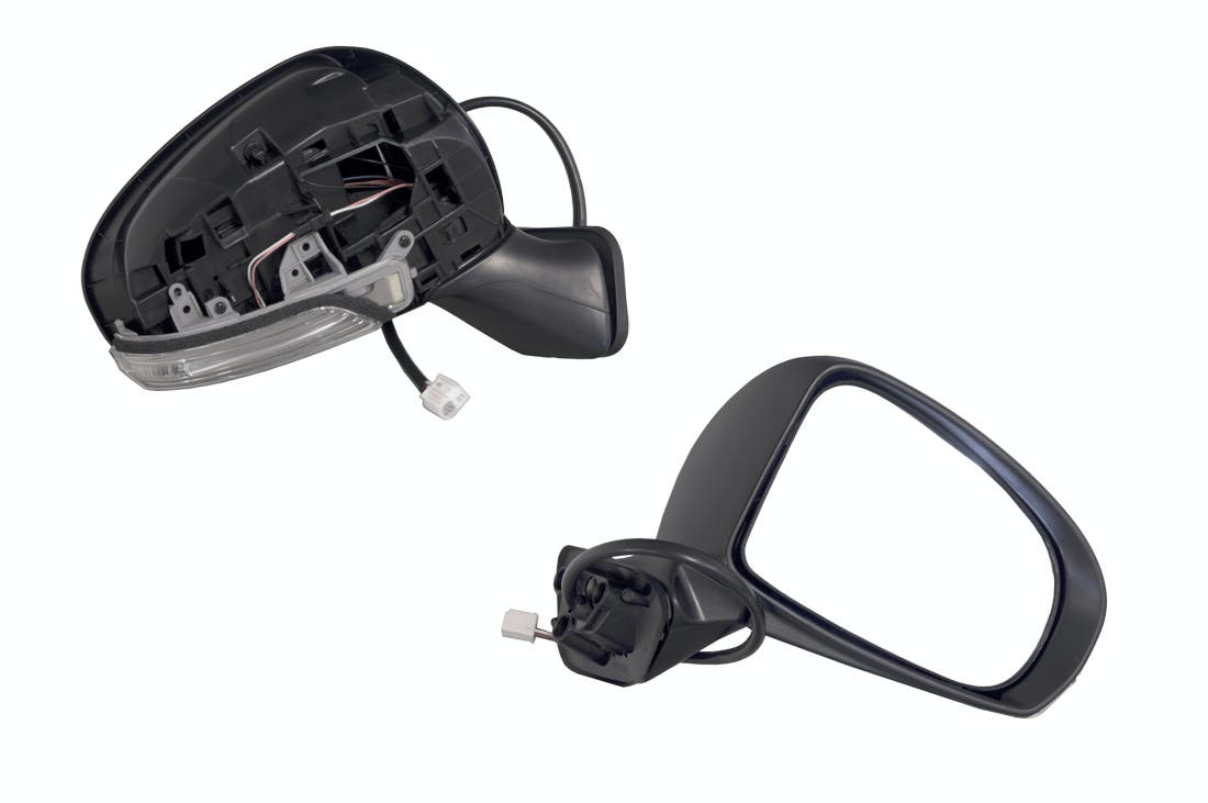Door Mirror (RHS, Electric, Heated, 7 Pin) Toyota Prius ZVW30 2009 - 2011 TYPR - DOM - 03R - Sterling Parts - Exterior Mirrors - Sterling Parts
