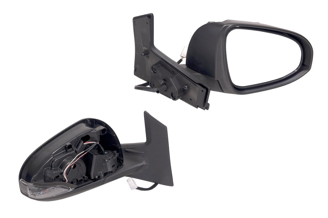 Door Mirror (RHS, Electric, with Blinker, 5 Pin) Toyota Prius C NHP10 2011 - 2020 TYPR - DOM - 40R - Sterling Parts - Exterior Mirrors - Sterling Parts