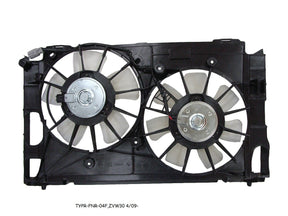 Radiator Fan (Dual) Toyota Prius V ZVW40 2012 - 2015 TYPR - FNR - 06F - Sterling Parts - Electric Cooling Fans - Sterling Parts