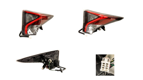 Tail Light (Upper, RHS) Toyota Prius ZVW50 2016 - 2022 TYPR-TAL-20R - Sterling Parts
