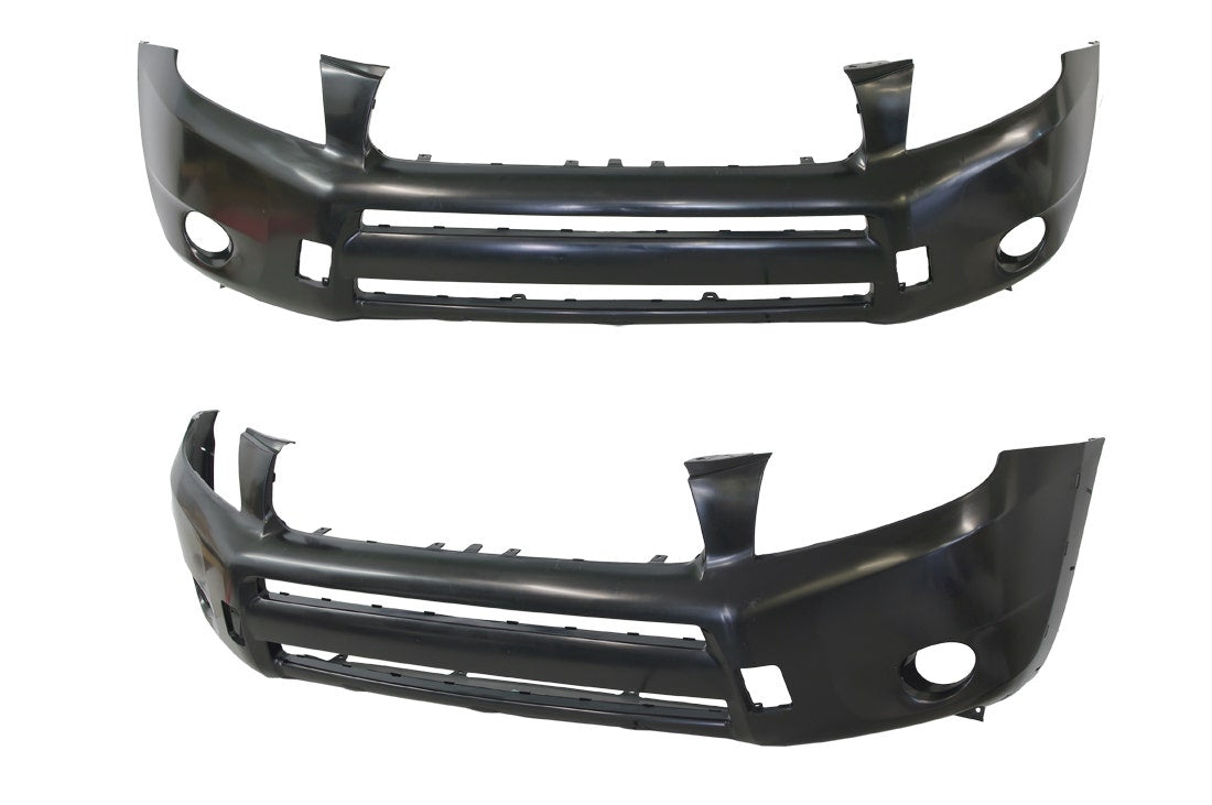 Front Bumper Bar Cover (with Flare Holes) Toyota RAV4 ACA30 2006 - 2008 TYR4 - BAR - 19F - Sterling Parts - Grilles & Bumper Parts - Sterling Parts