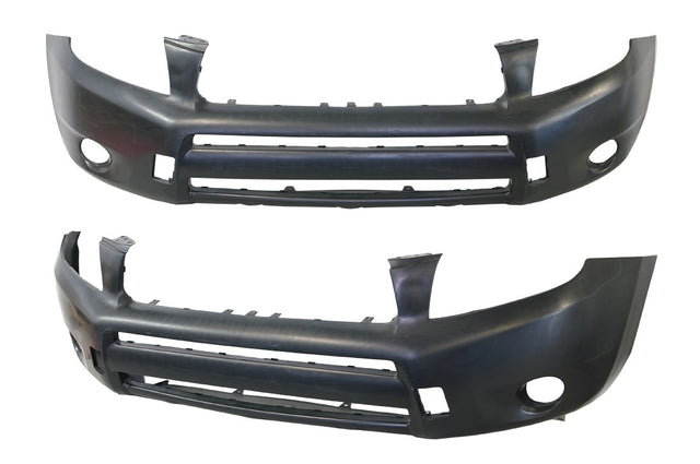 Front Bumper Bar Cover (Without Flare Hole) Toyota RAV4 ACA30 2006 - 2008 TYR4 - BAR - 20F - Sterling Parts - Grilles & Bumper Parts - Sterling Parts