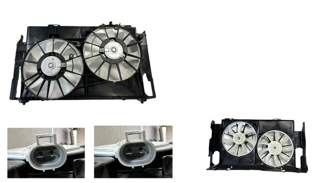 Radiator Fan (Dual, 2.5L Petrol) Toyota RAV4 ASA44 2012 - 2018 TYR4 - FNR - 39F - Sterling Parts - Electric Cooling Fans - Sterling Parts