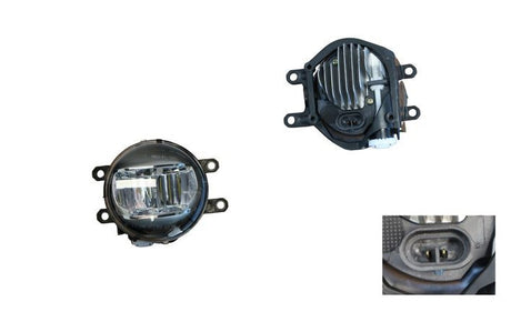 Front Fog Light (LHS, LED Type) Toyota RAV4 2019 - 2025 TYR4-FOL-11L - Sterling Parts