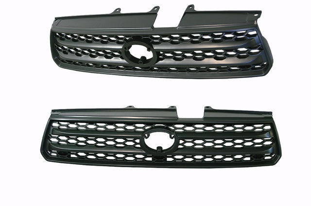 Front Grille (2 Bar, Black) Toyota RAV4 ACA20 2000 - 2003 TYR4 - GRI - 15F - Sterling Parts - Grilles & Bumper Parts - Sterling Parts