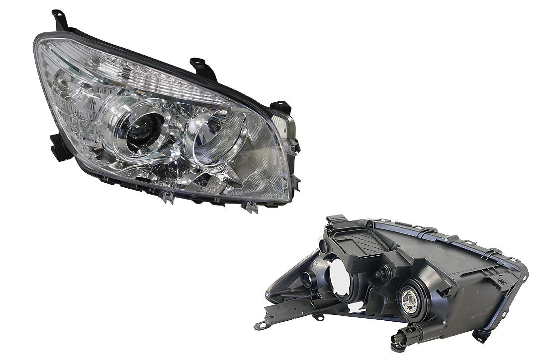 Headlight (RHS, Chromed, HB3/H11, Manual Adjust) Toyota RAV4 ACA30 2006 - 2008 TYR4-HEL-20R - Sterling