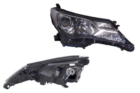 Headlight (RHS, Without Motor) Toyota RAV4 40 Series 2012 - 2015 TYR4-HEL-23R - Sterling