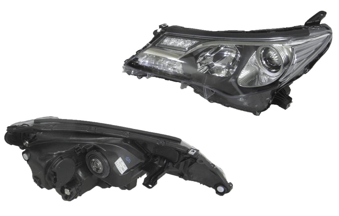Headlight (LHS) with Motor Toyota RAV4 40 Series 2012 - 2015 TYR4 - HEL - 24L - Sterling Parts - Headlight Assemblies - Sterling Parts