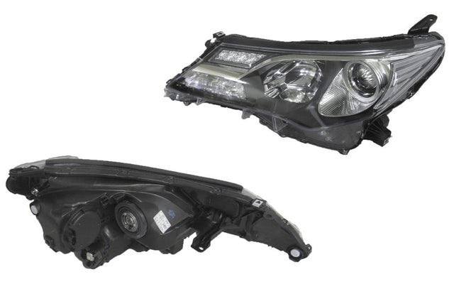 Headlight (LHS) with Motor Toyota RAV4 40 Series 2012 - 2015 TYR4 - HEL - 24L - Sterling Parts - Headlight Assemblies - Sterling Parts