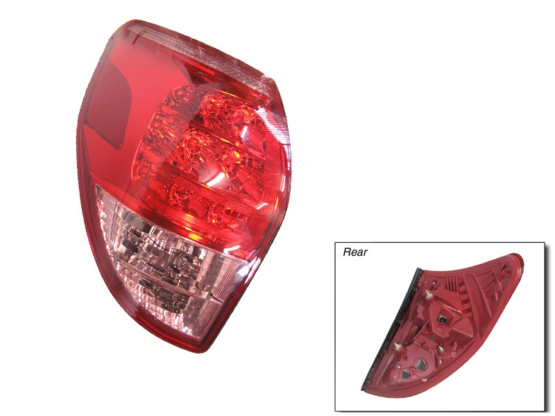 Tail Light (LHS, Red/Pink) Toyota RAV4 ACA30 2006 - 2008 TYR4 - TAL - 27L - Sterling Parts - Tail Lights - Sterling Parts