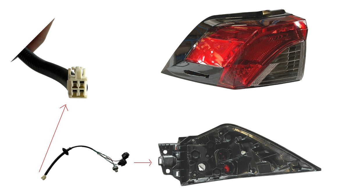 Tail Light (Outer, LHS) Toyota RAV4 50 Series 2019 - 2025 TYR4-TAL-35L - Sterling