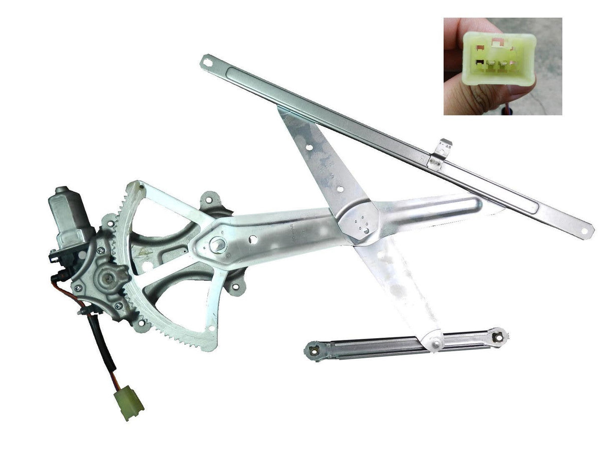 Front Window Regulator LHS (2-Pin, With Motor) Toyota RAV4 ACA20# 06/2000 - 12/2005 TYR4-WIR-12L - Sterling