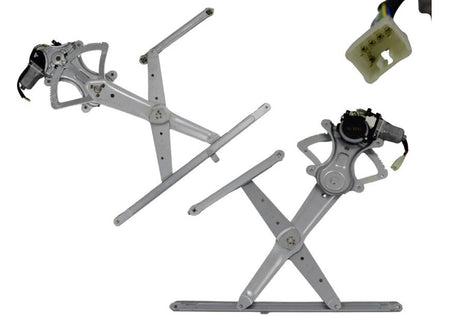 Front Window Regulator RHS (5-Pin, With Motor) Toyota RAV4 ACA20# 06/2000 - 12/2005 TYR4-WIR-13R - Sterling Parts
