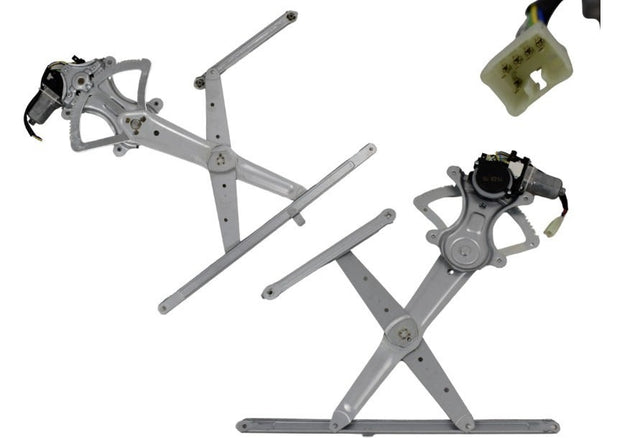 Front Window Regulator RHS (5-Pin, With Motor) Toyota RAV4 ACA20# 06/2000 - 12/2005 TYR4-WIR-13R - Sterling