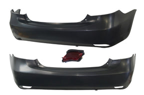 Rear Bumper Bar Cover (Sedan) Toyota Yaris NCP93 2006 - 2016 TYYS - BAR - 10B - Sterling Parts - Grilles & Bumper Parts - Sterling Parts