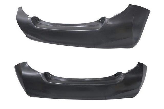 Rear Bumper Bar Cover (No Reflector Lamp Hole) Toyota Yaris NCP130 2011 - 2014 TYYS - BAR - 17B - Sterling Parts - Grilles & Bumper Parts - Sterling Parts