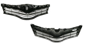 Grille (Black) Toyota Yaris NCP130/NCP131 Hatchback 2011 - 2014 TYYS-GRI-13F - Sterling