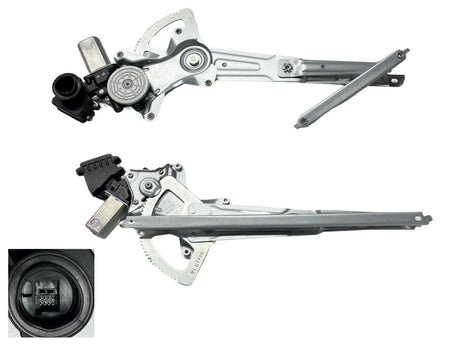 Front Window Regulator with Motor RHS Toyota Yaris NCP130 NCP131 11/2011 - 04/2020 TYYS-WIR-05R - Sterling Parts