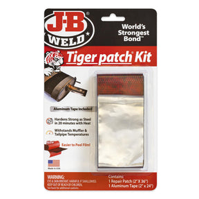 Tiger Patch Kits Epoxy Patch & Aluminum Tape - J-B WELD