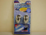 Bonnet Washer Jet (Chrome, Blue Light), Fits Most Vehicles Universal 1990 - ONWARDS UNIV - WAS - 08N - Sterling Parts - Washer Bottles & Jets - Sterling Parts
