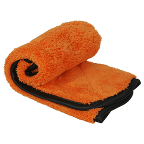 Microfibre Towel Premium Plush Orange 40 x 40cm - AutoKing